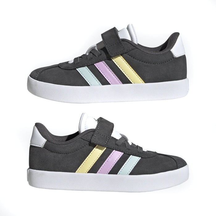 adidas VL Court 3.0 EL C Sneaker - Grey Six/ Halo Mint/Bliss Lilac