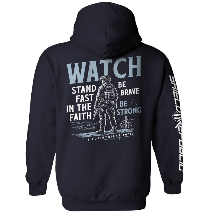 Watch Stand Fast in the Faith (Back Print)