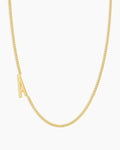 Wilder Alphabet Necklace Alphabet Necklace #A || option::18K Gold Plated, A