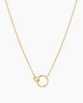 Wilshire Charm Adjustable Necklace || option::18K Gold Plated