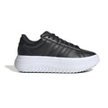 adidas Women's Grand Court Platform (Core Black / Core Black / Carbon)
