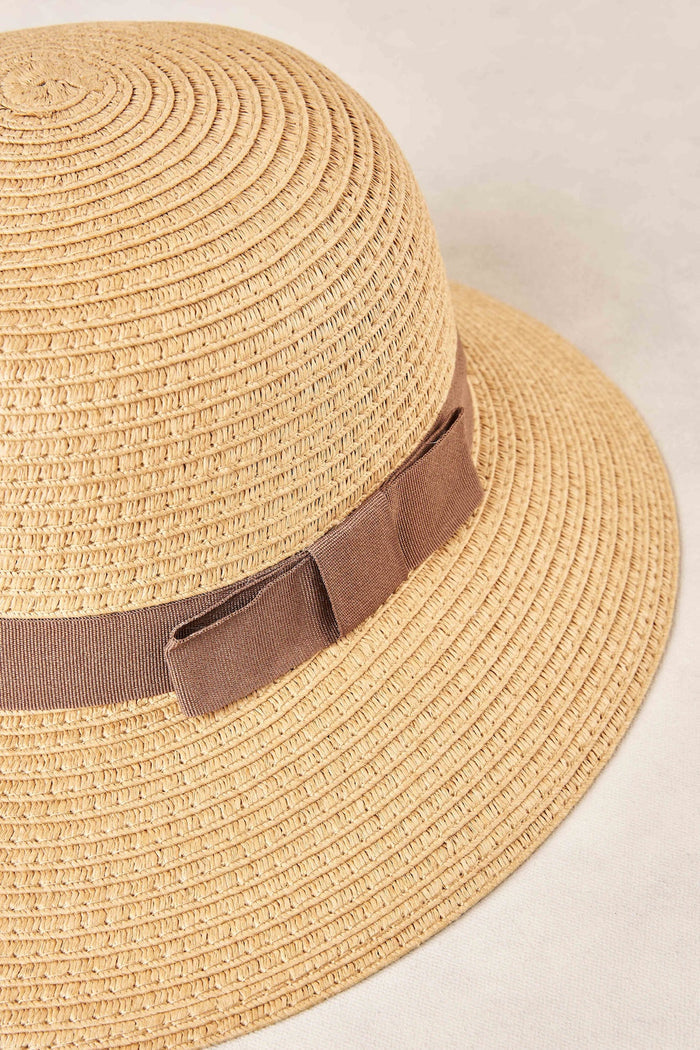 Woven Structured Hat - Natural