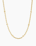 XOXO Necklace || option::18K Gold Plated