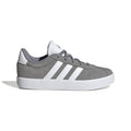 adidas Youth VL Court 3.0 (Gray / White / Silver Metallic)