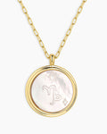 18K Gold Plated / Capricorn