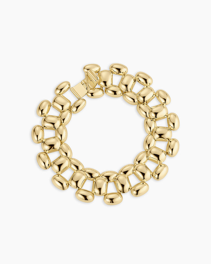 Zoey Helium Bracelet || option::18K Gold Plated