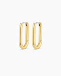 Gold | gorjana jewelry | Zoey Hoops