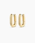 Zoey Statement Hoops || option::18K Gold Plated